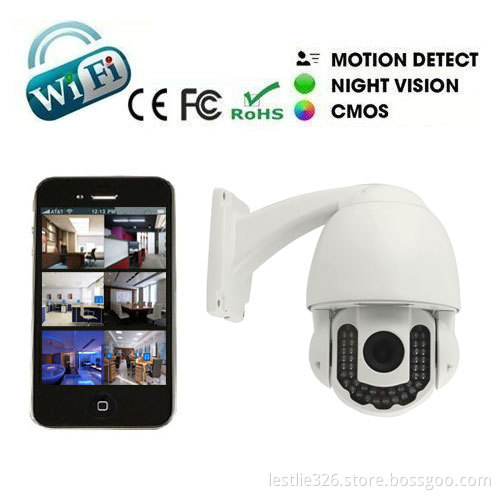 Smart House Security Equipment From Wanscam HW0025 PTZ HD WIFI P2P 40 Meters IR Distance Home Guard Security IP Camera